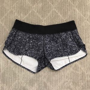 Lululemon speed shorts